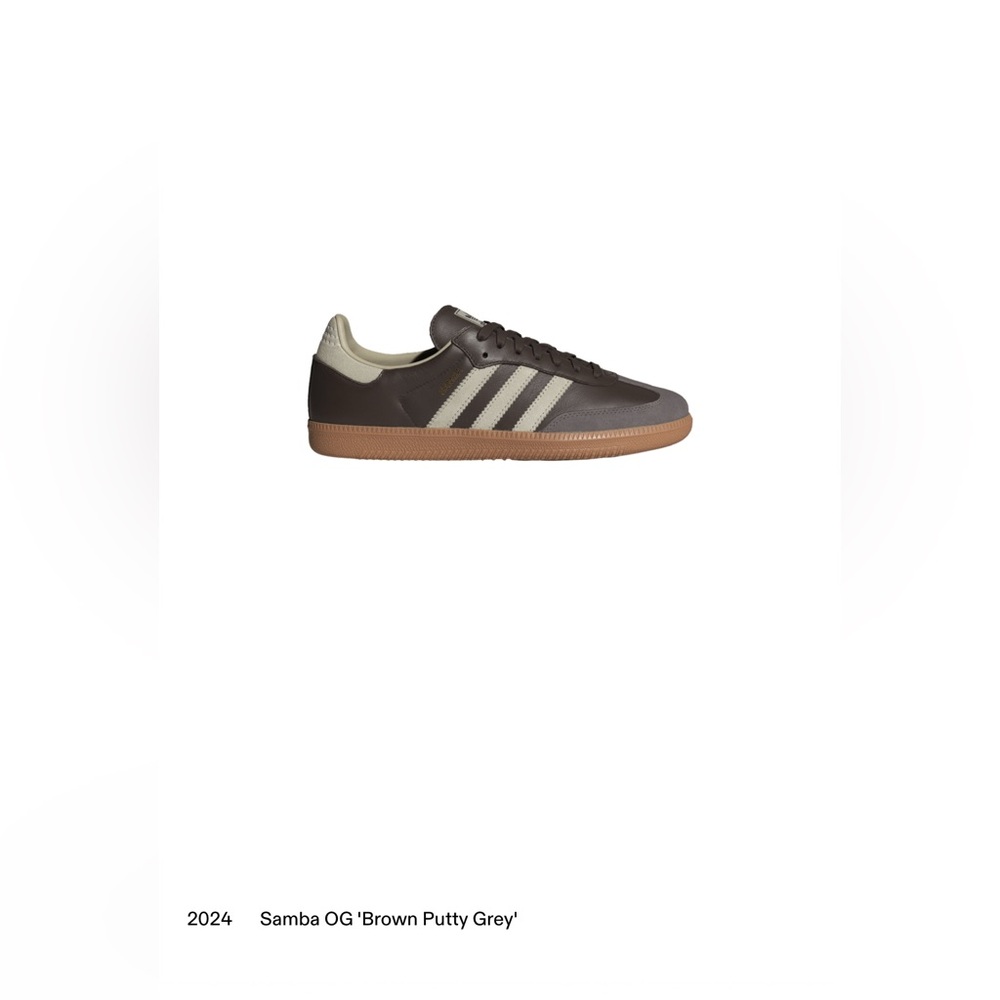 Adidas Samba OG Brown and Cream Shoes